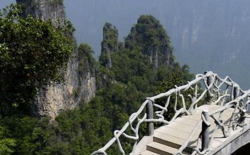 柴埠溪大峡谷导览图 柴埠溪大峡谷导览图